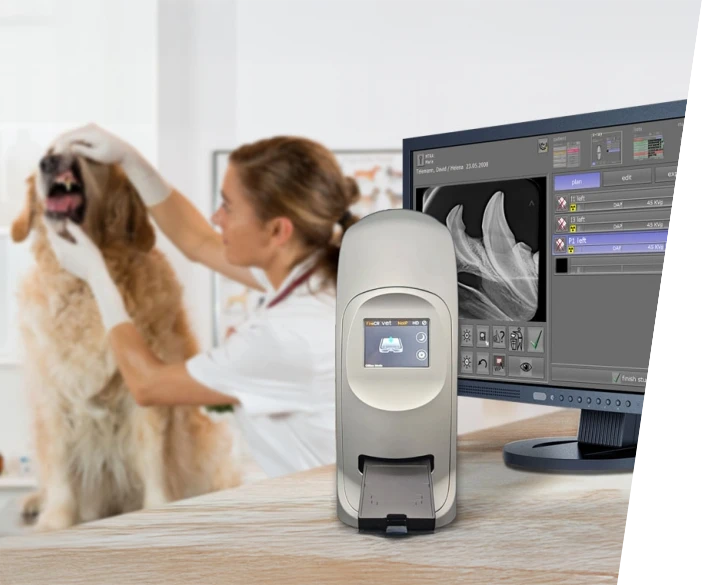 CR-F Système de radiographie dentaire pour vétérinaires