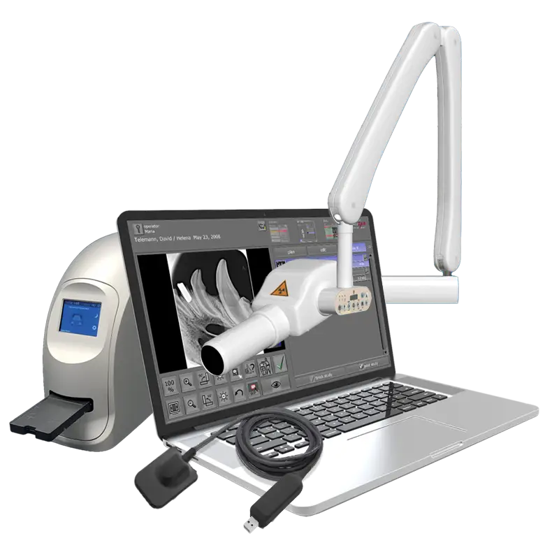 Veterinay dental X-ray systems DR and CR