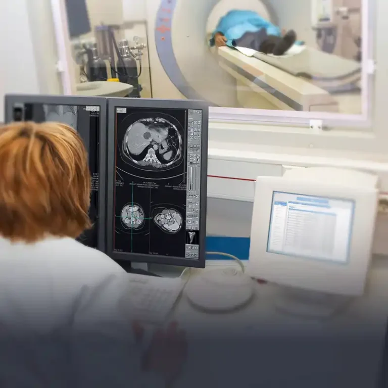 CT Examination of patient
